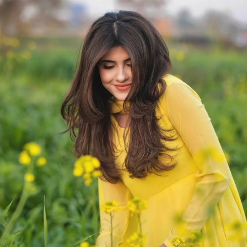 Lemon Yellow Full Flare Maxi – Bright, Flowing & Elegant Look