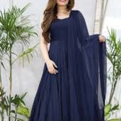 Elegant Chiffon Maxi Dress – Full Flare Light & Graceful Outfit