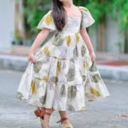 Cute Floral Baby Frock – Soft & Stylish 1PC Outfit