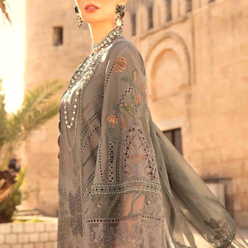 Famous Chikankari Long Article With Elegant Prints