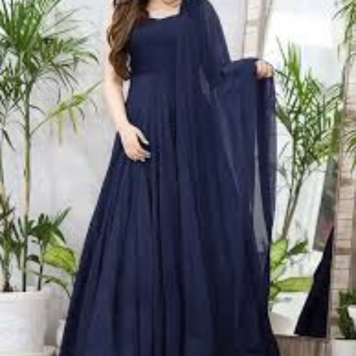 Elegant Chiffon Maxi Dress – Full Flare Light & Graceful Outfit