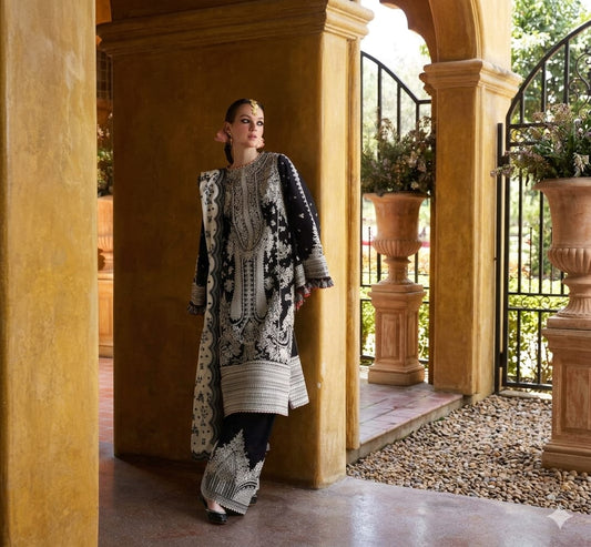 Regal Embroidered Lawn Ensemble – summer collection